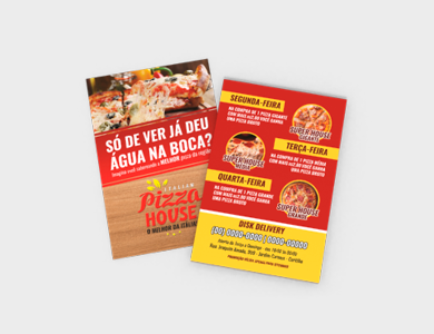 Cartaz/Pôster/Folder/Papel Bandeja/Tapete para Carro Couchê 120g Sem Verniz 30x42cm - 4x4 - 3 unid