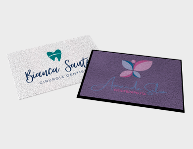 Capacho Vinil Personalizado 60x40cm - 4x0 - 1 unid